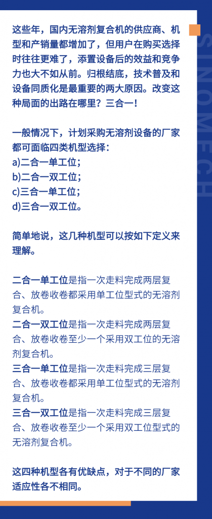 三合一會成為無溶劑復(fù)合的新主角嗎？